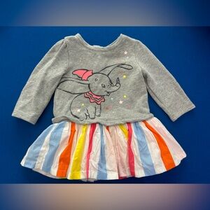 12-18 month preowned Disney baby dumbo sweater dress
